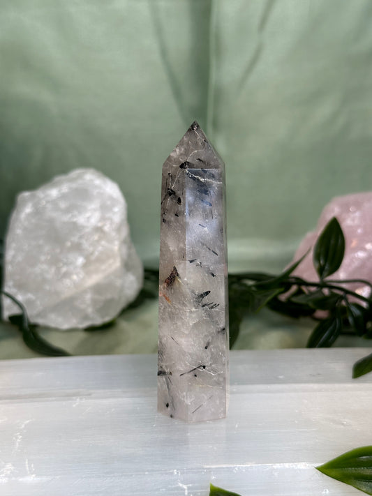 Tourmalinated Quartz Tower "15A"