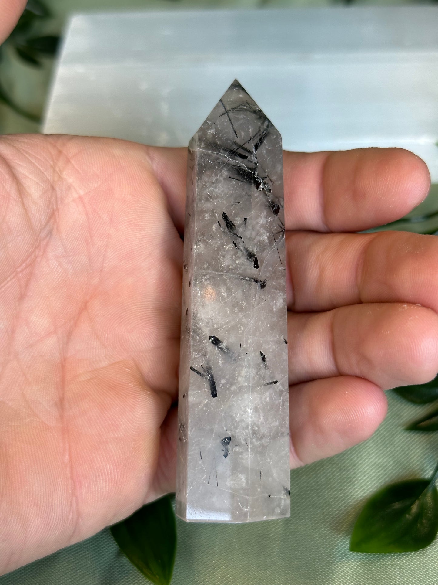 Tourmalinated Quartz Tower "15A"