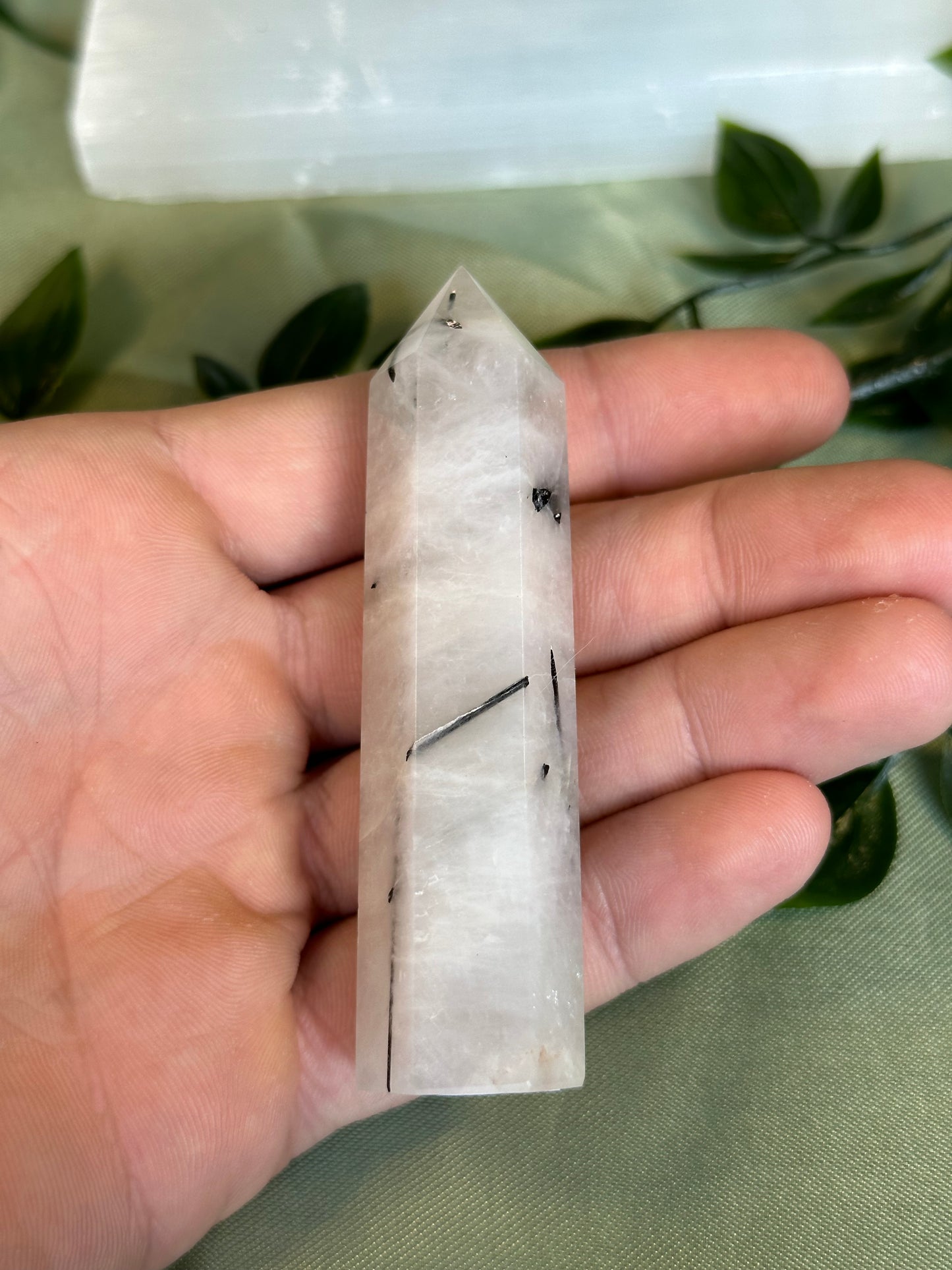 Tourmalinated Quartz Tower "14"