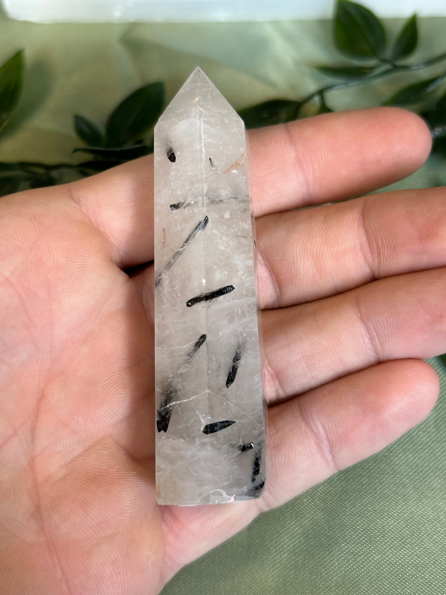 Tourmalinated Quartz Tower "13B"